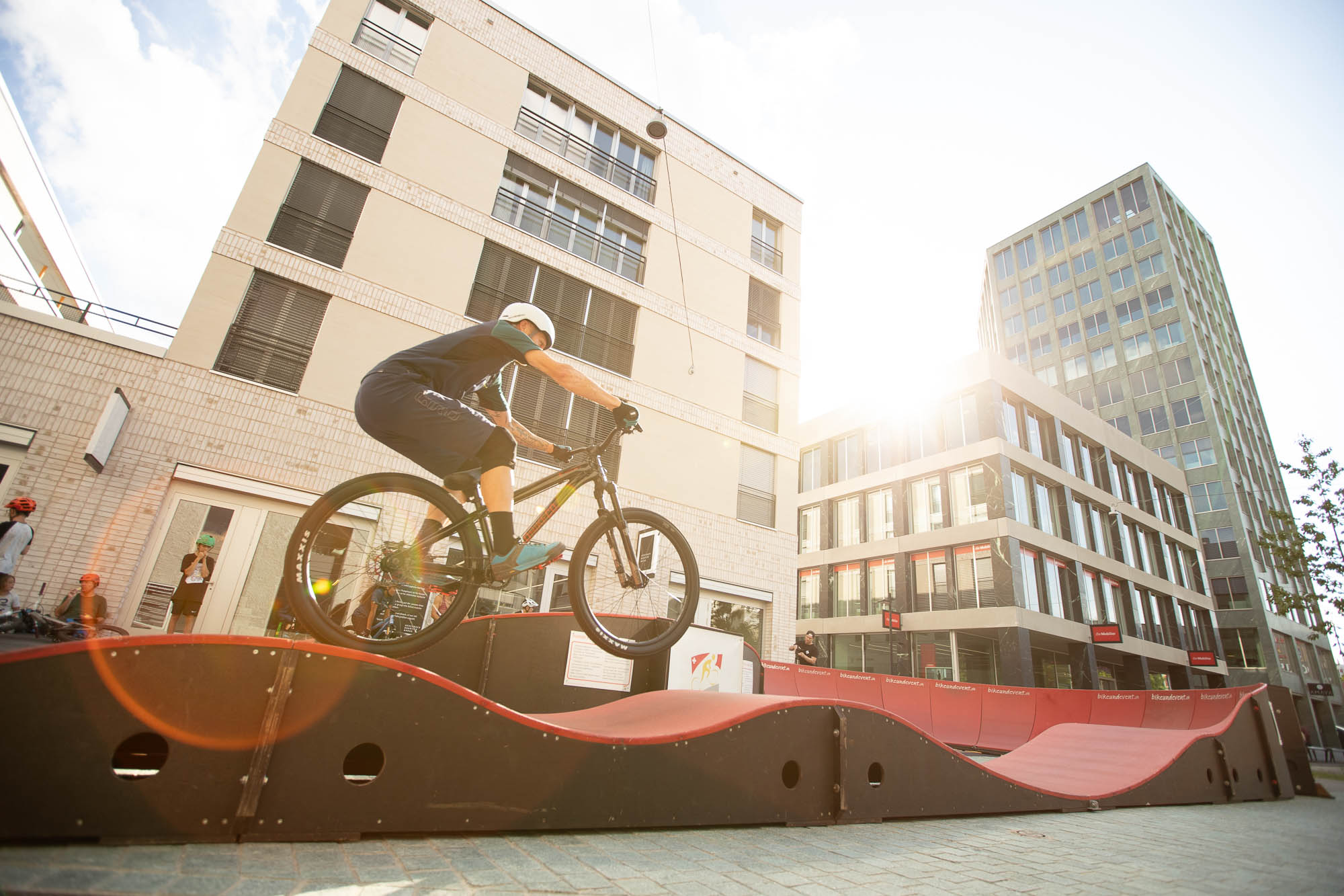 Mobiler Pumptrack